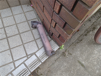 雨樋の落下