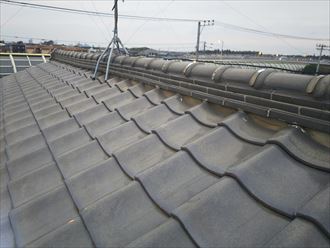 千葉市稲毛区宮野木町で雨漏り調査は棟取り直しが必要