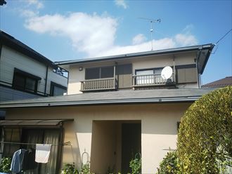 2階建ての四街道市の現場