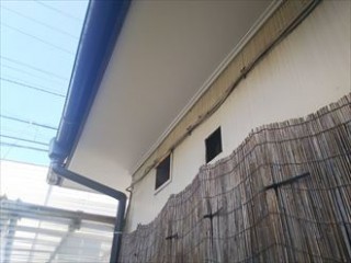 千葉足美浜区 軒天工事後