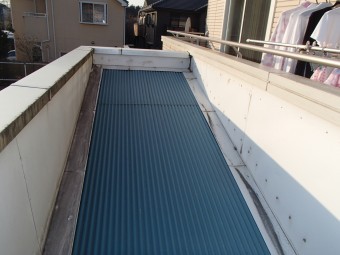 増築部の屋根