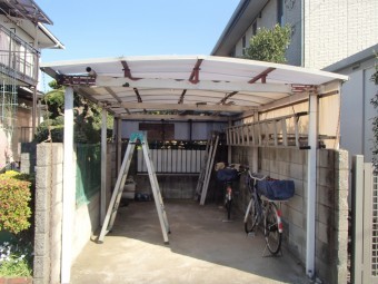 カーポートの調査