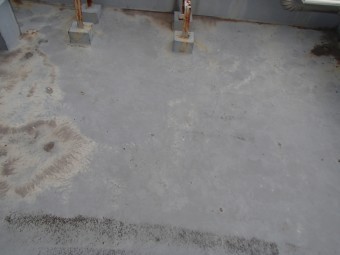 屋上防水の平場工事