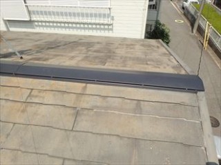 千葉市稲毛区 棟板金交換工事完了