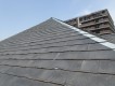 屋根カバー工事前のスレート屋根