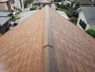 屋根塗装劣化