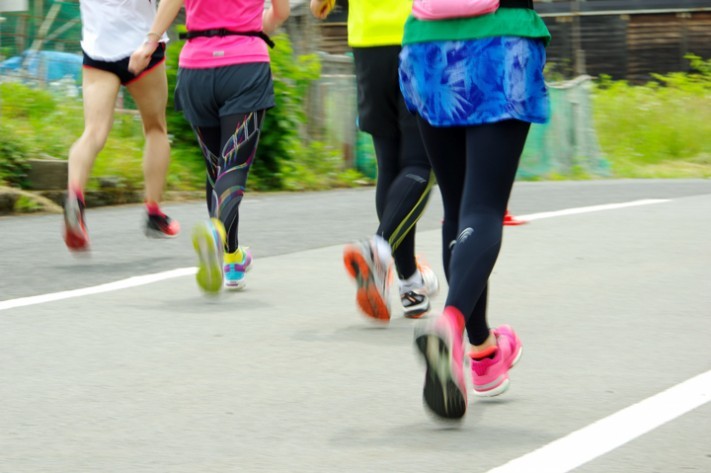 運動する人たち