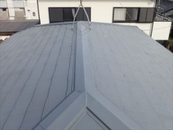 スレート屋根の葺き替え前