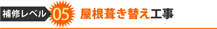 屋根葺き替え工事