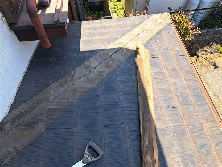 既存棟の撤去作業