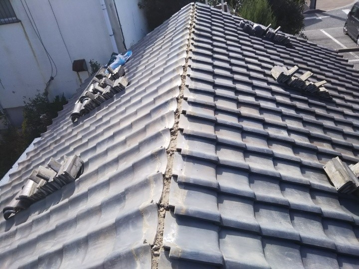 既存棟の撤去と清掃