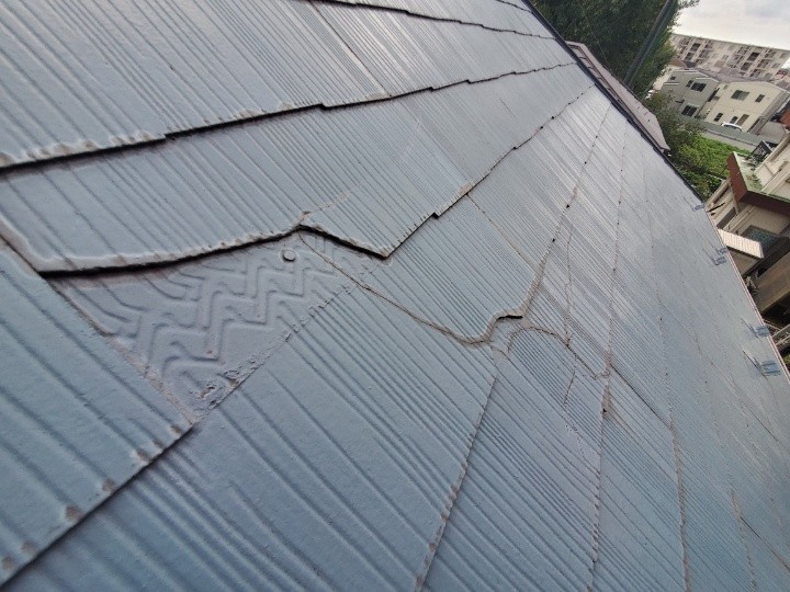 スレート材の割れ・欠落