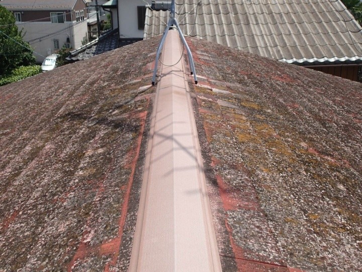 棟板金周辺の劣化