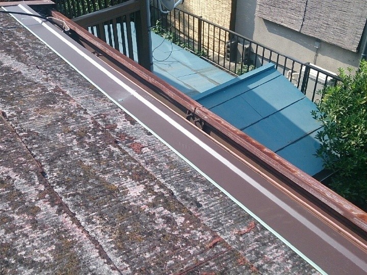 軒先唐草の設置