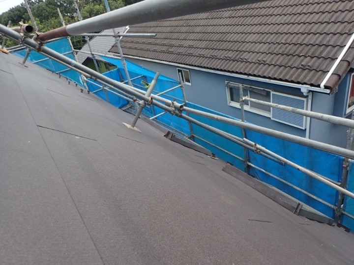 スーパーガルテクトの敷設