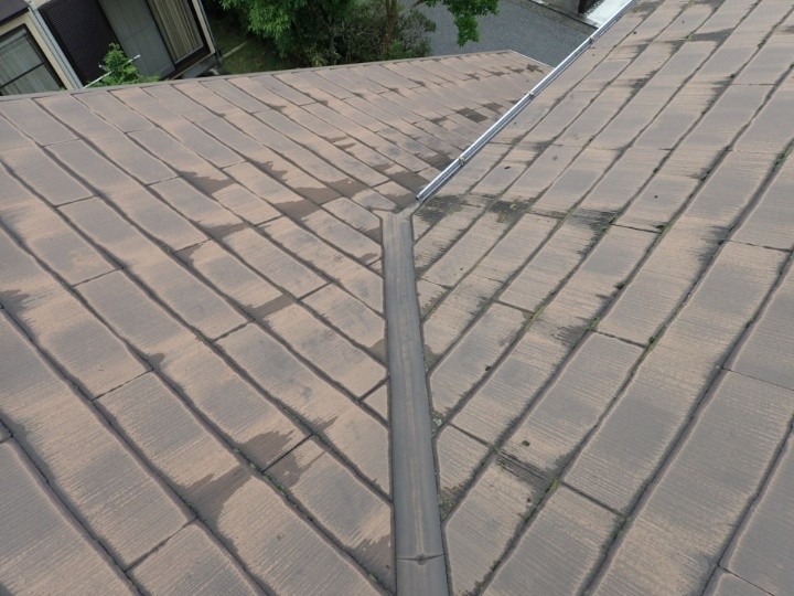 谷部分の状態確認