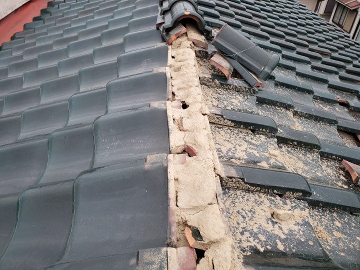 棟下地の劣化と空洞化