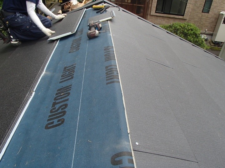 スーパーガルテクト本体の取り付け