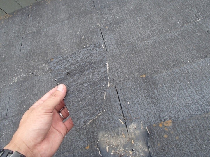 大きな割れの発見