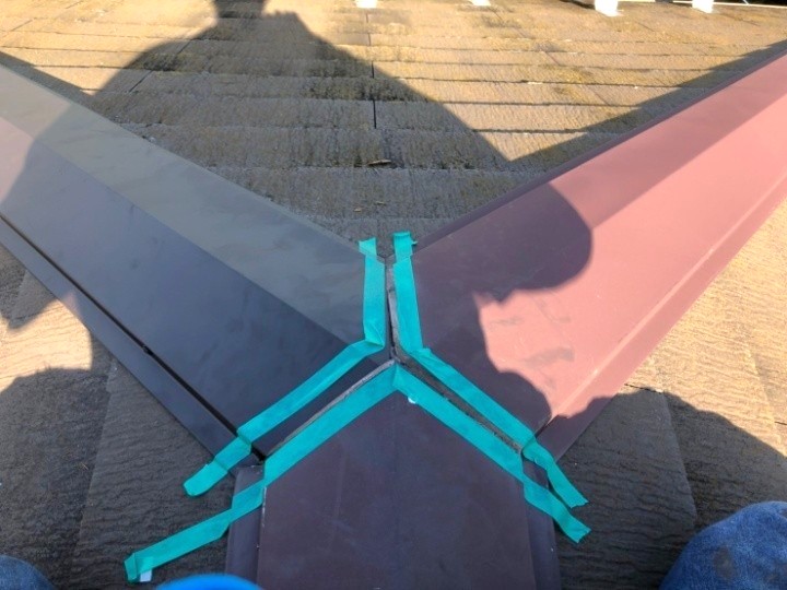 継ぎ目のシーリング処理