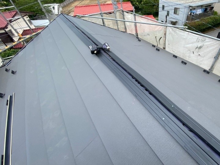 樹脂製貫板タフモックの設置