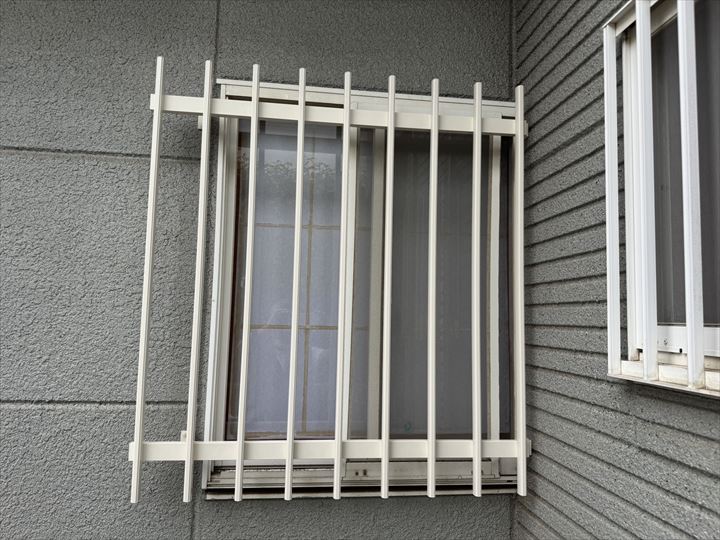 面格子の取り付け完了