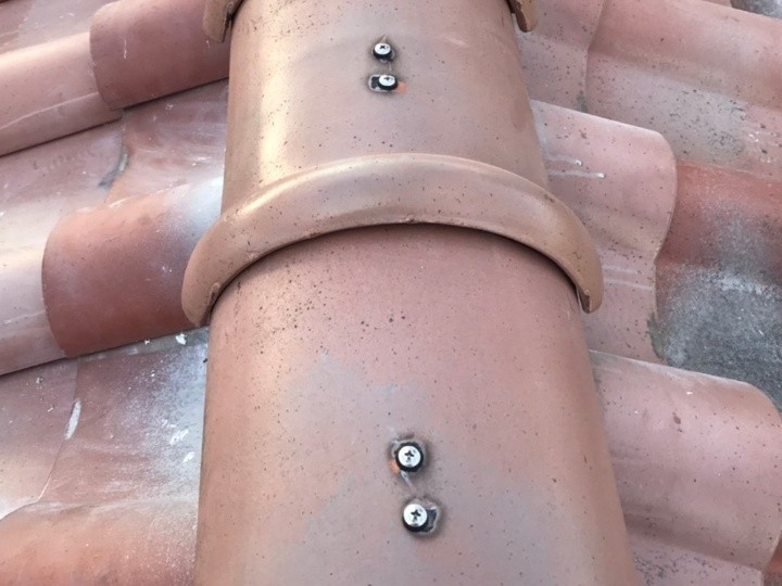 SUSビスによる最終固定と確認