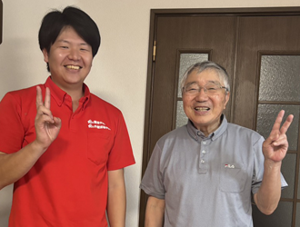 「安心して家で過ごせた」千葉市花見川区の屋根カバー工事に関するお客様のご感想