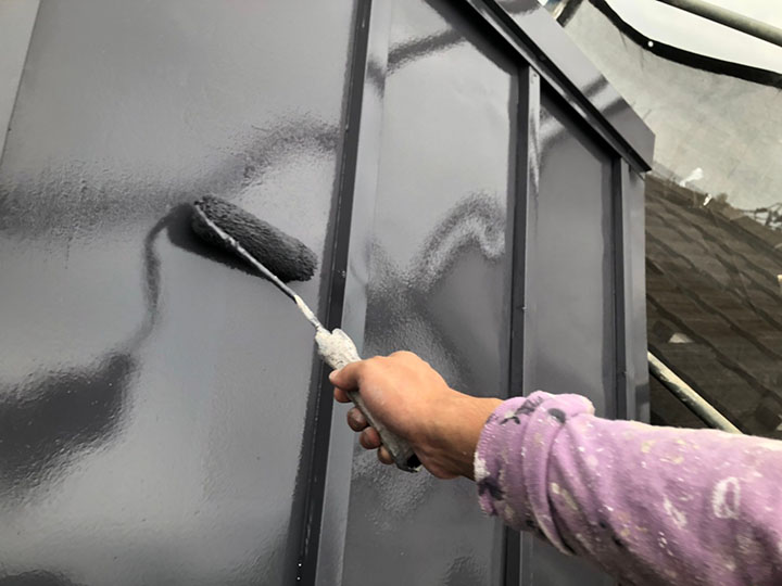 金属面への塗装