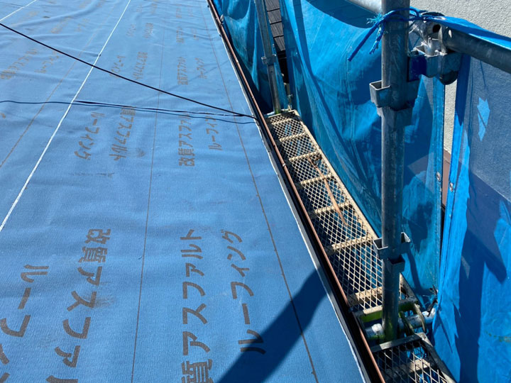 改質アスファルトルーフィング