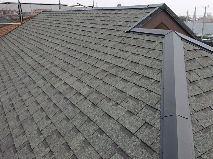 海外でのシェア率が高いアスファルトシングル屋根