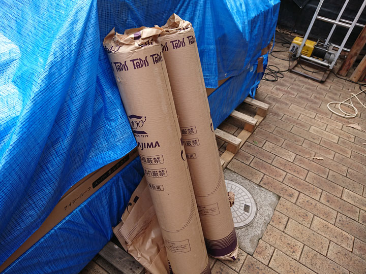 ルーフィングの種類