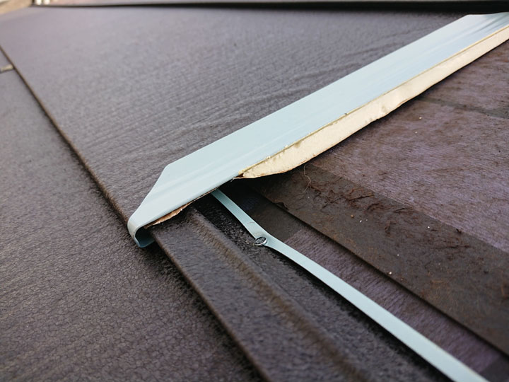 断熱材一体型のスーパーガルテクト