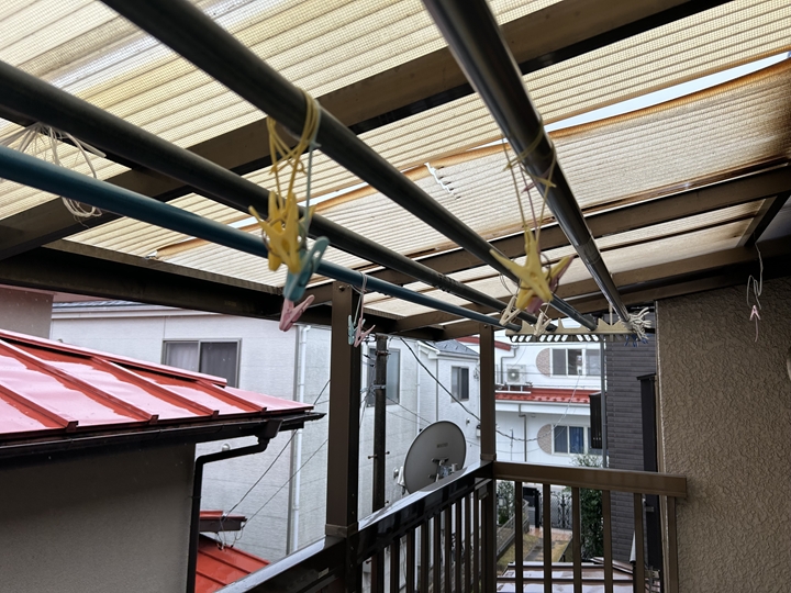 ベランダ調査