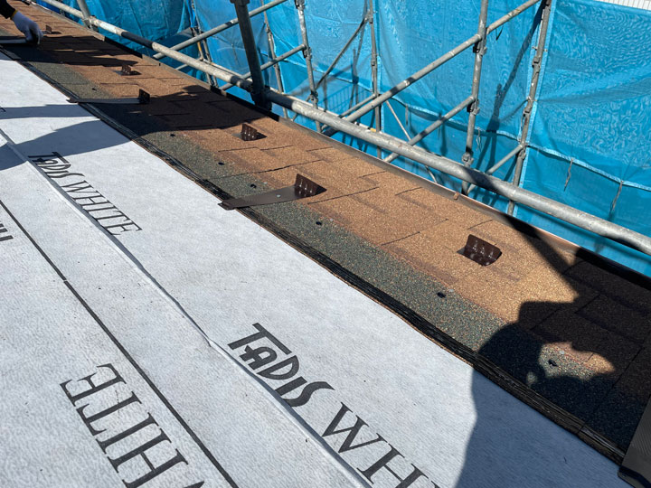 ルーフィングといった部分も見積もりでは注意