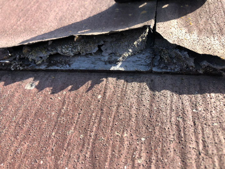 パミールの層間剥離