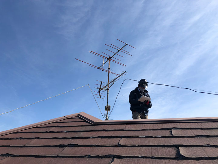 屋根調査ならお任せください