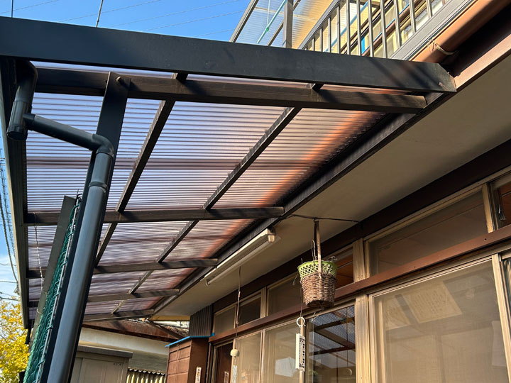 ベランダ屋根のリフォームならお任せください
