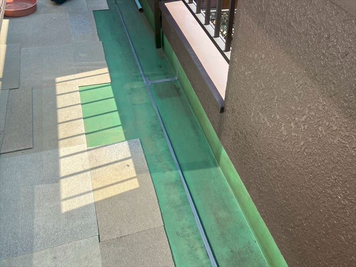 雨漏り補修工事の完了
