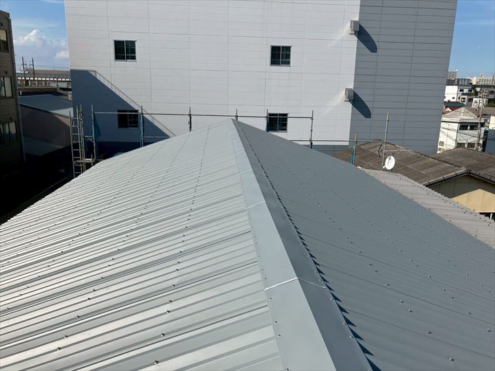 カバー工事の完了