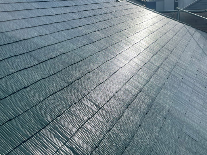 塗装後のカラーベスト