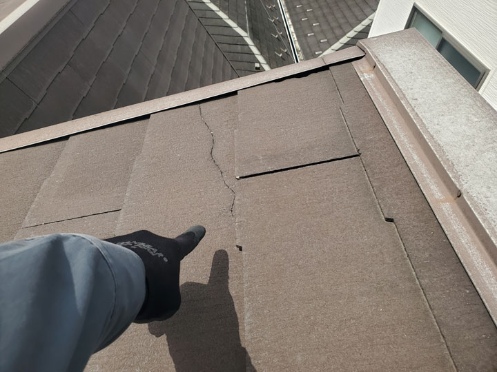 塗装に適していない種類のコロニアル