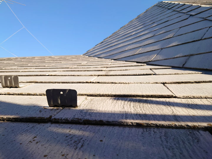 以前まで使用されていたアスベスト含有スレート