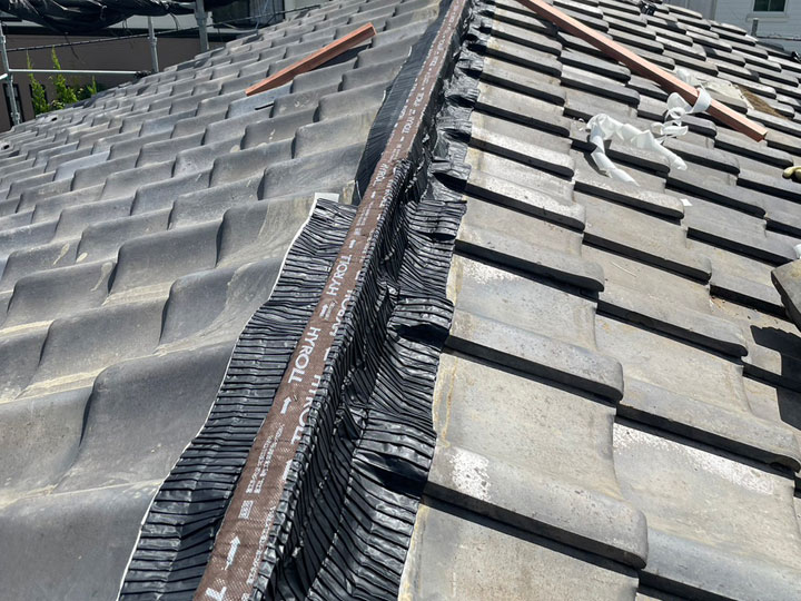 乾式工法（乾式面戸シート）