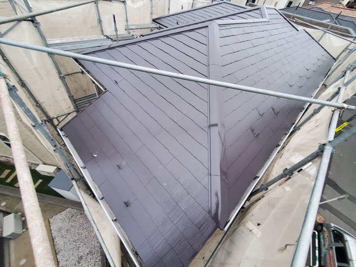 屋根の暑さの影響を受けるのは直下の部分