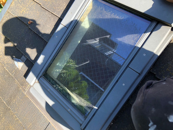 天窓の状態チェック