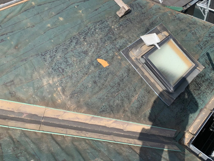 ルーフィングの劣化