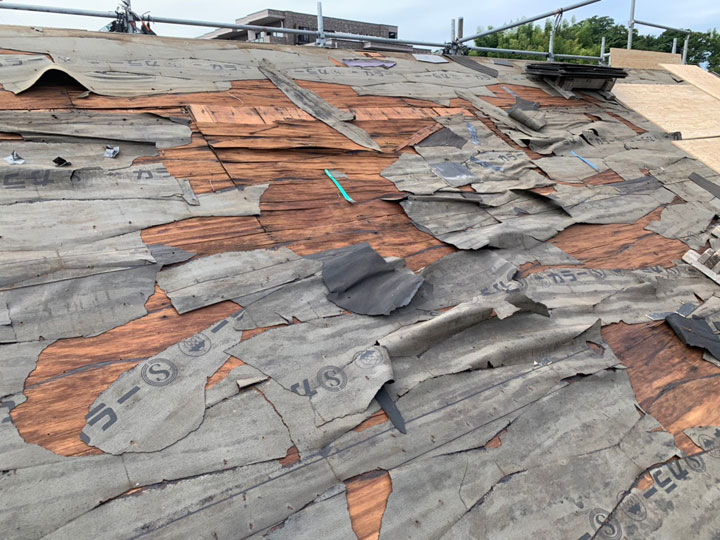 野地板の状態が重要