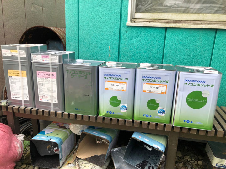 使用する塗料のグレード