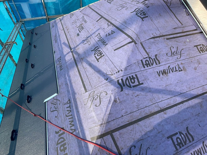 屋根の下葺き材について